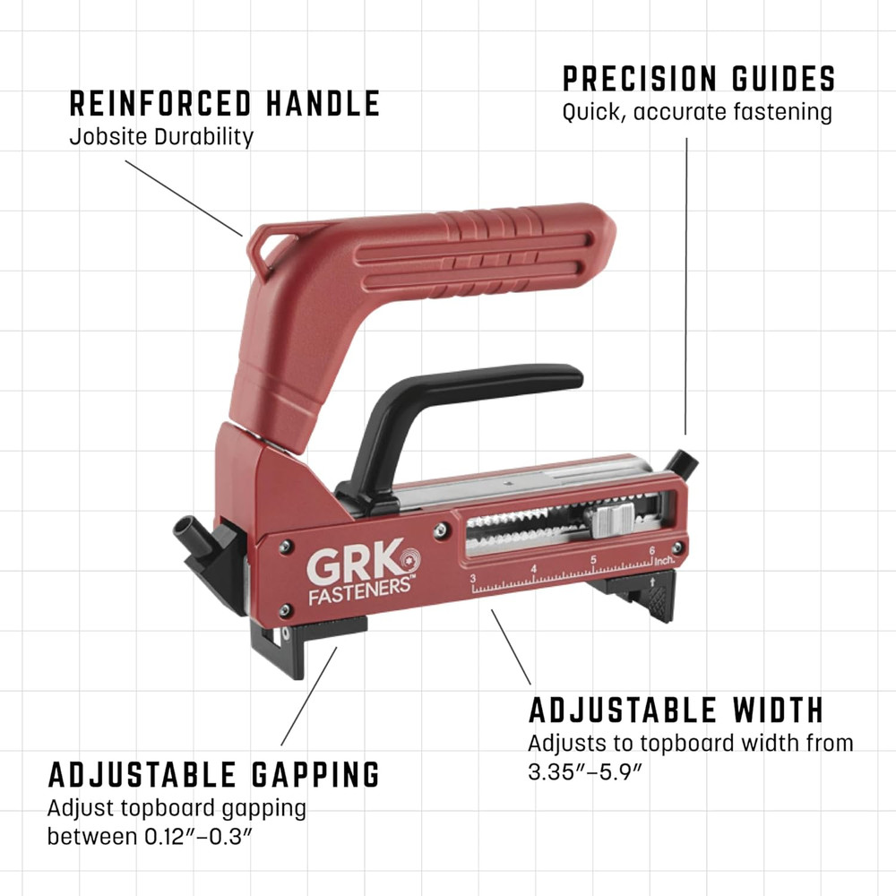 Fasteners Anglepro™ Hidden Fastening Deck Tool, for Precise Decking Installation