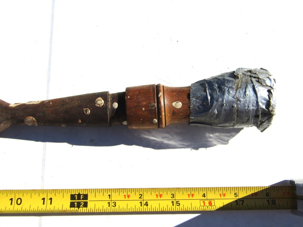 Vintage D.R. Barton 1 1/2" Gouge Chisel - Needs Work