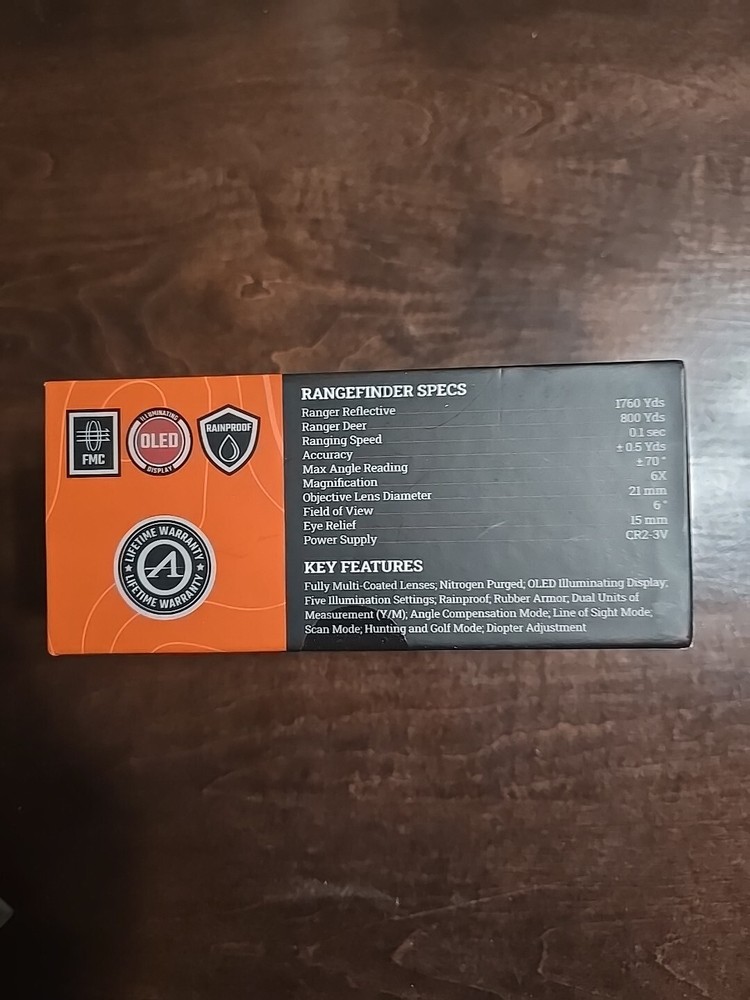 Athlon Midas G2 1 Mile Rangefinder