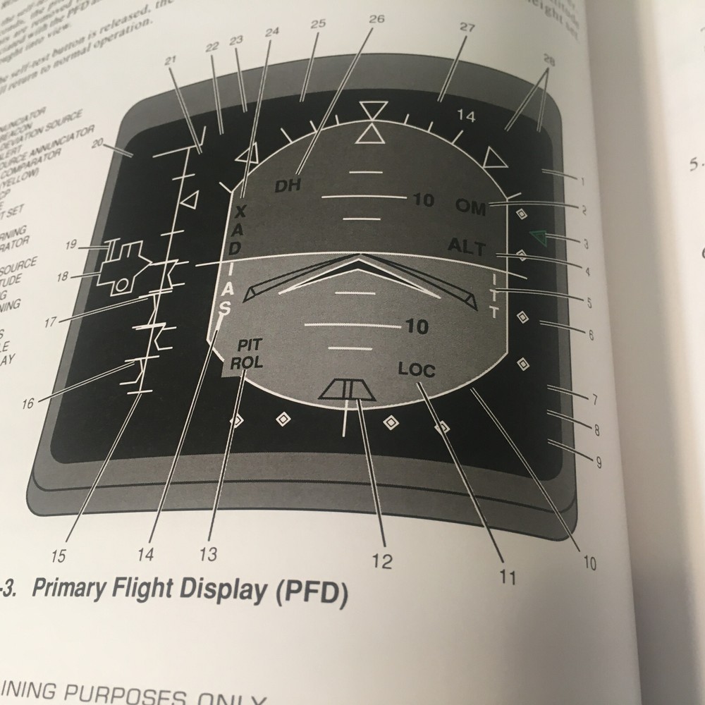 Hawker 800XP w Collins EFIS 86E Pilot Training Manual