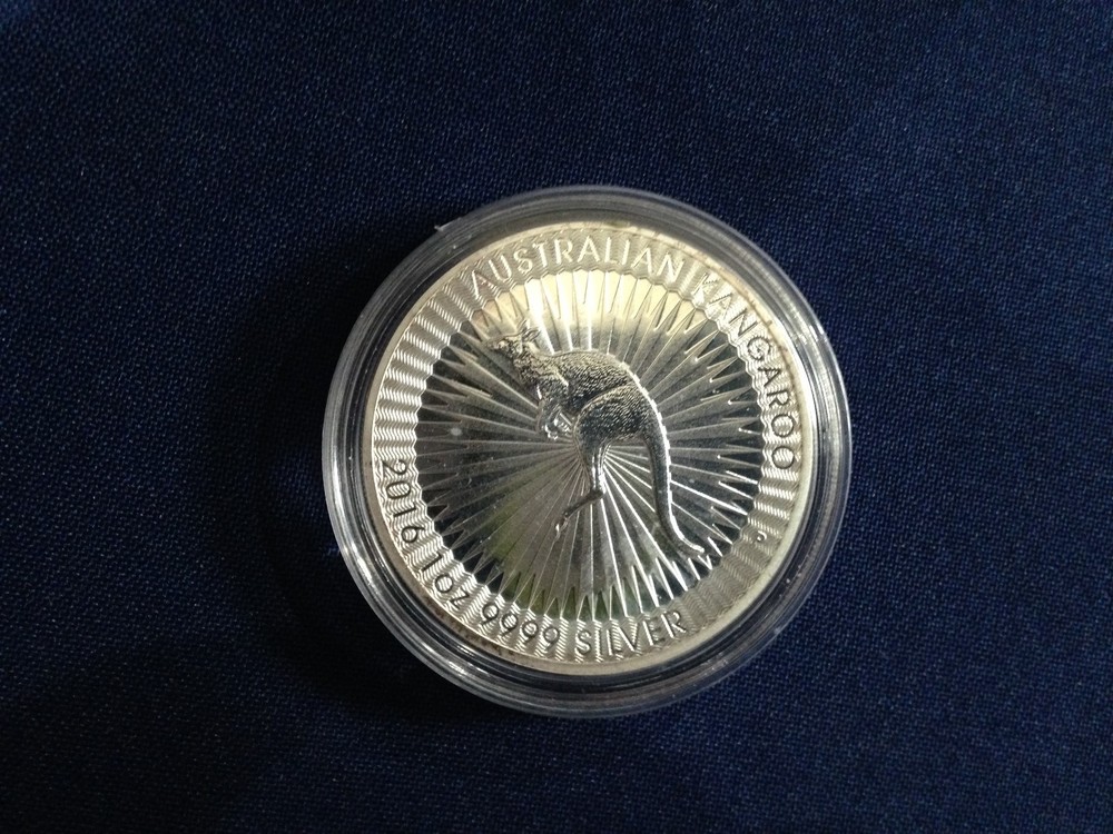 2016 Australia $1 Silver Kangaroo Gem BU One Ounce E6075