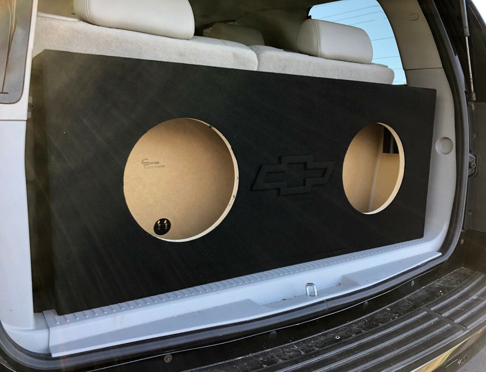 For a 2000+ Chevy Tahoe ~ Custom Ported / Vented Sub Box Subwoofer Enclosure