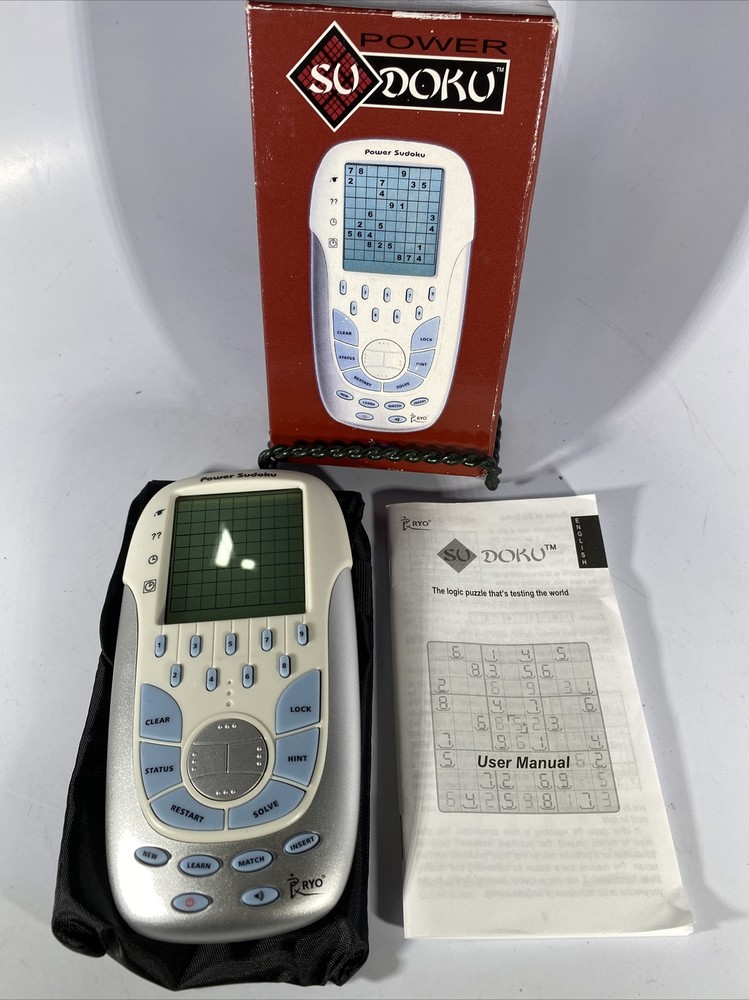Pryo | Power Sudoku | Hand Held Electronic Game