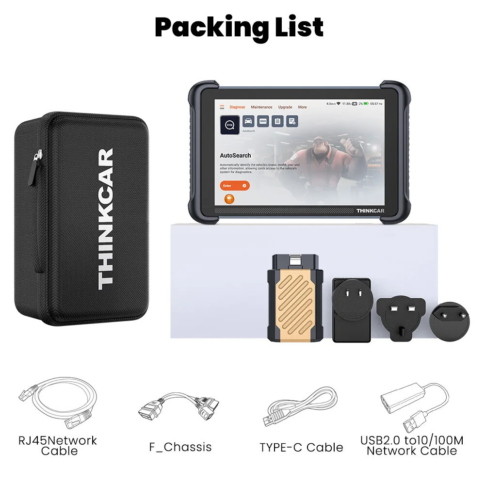 ThinkScan 689BT TPMS Programming Tool Car Diagnostic OBD2 Scanner CANFD/DOIP/FCA