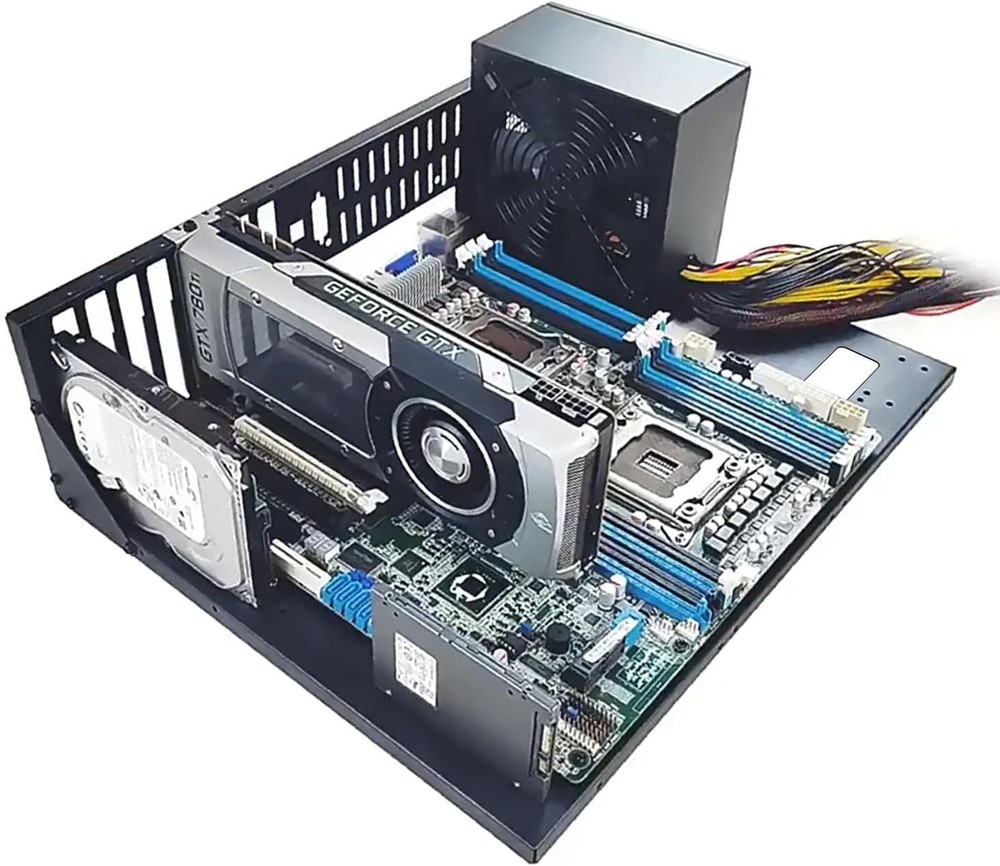 Open Air PC Case, Test Bench PC Case, ATX Open Frame Computer Case, DIY PC Ca...