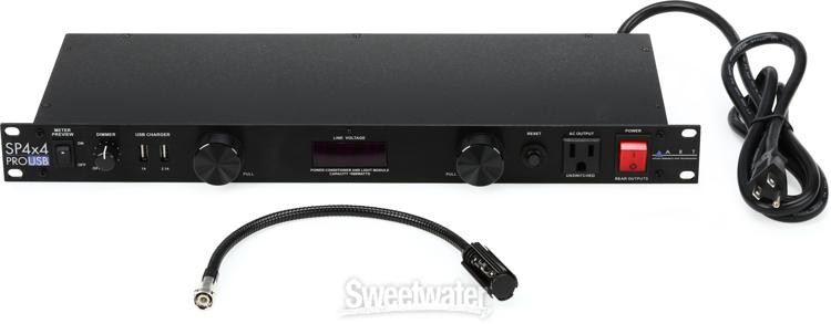ART SP 4x4 PRO USB LED Metered Rackmount Power Distribution System