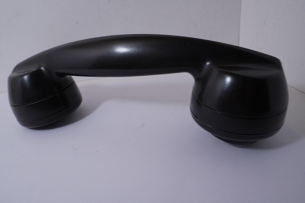 1 - Marked TEL BAKELITE HANDSET Cleaned W/ Elements But Sold AS IS & Untested