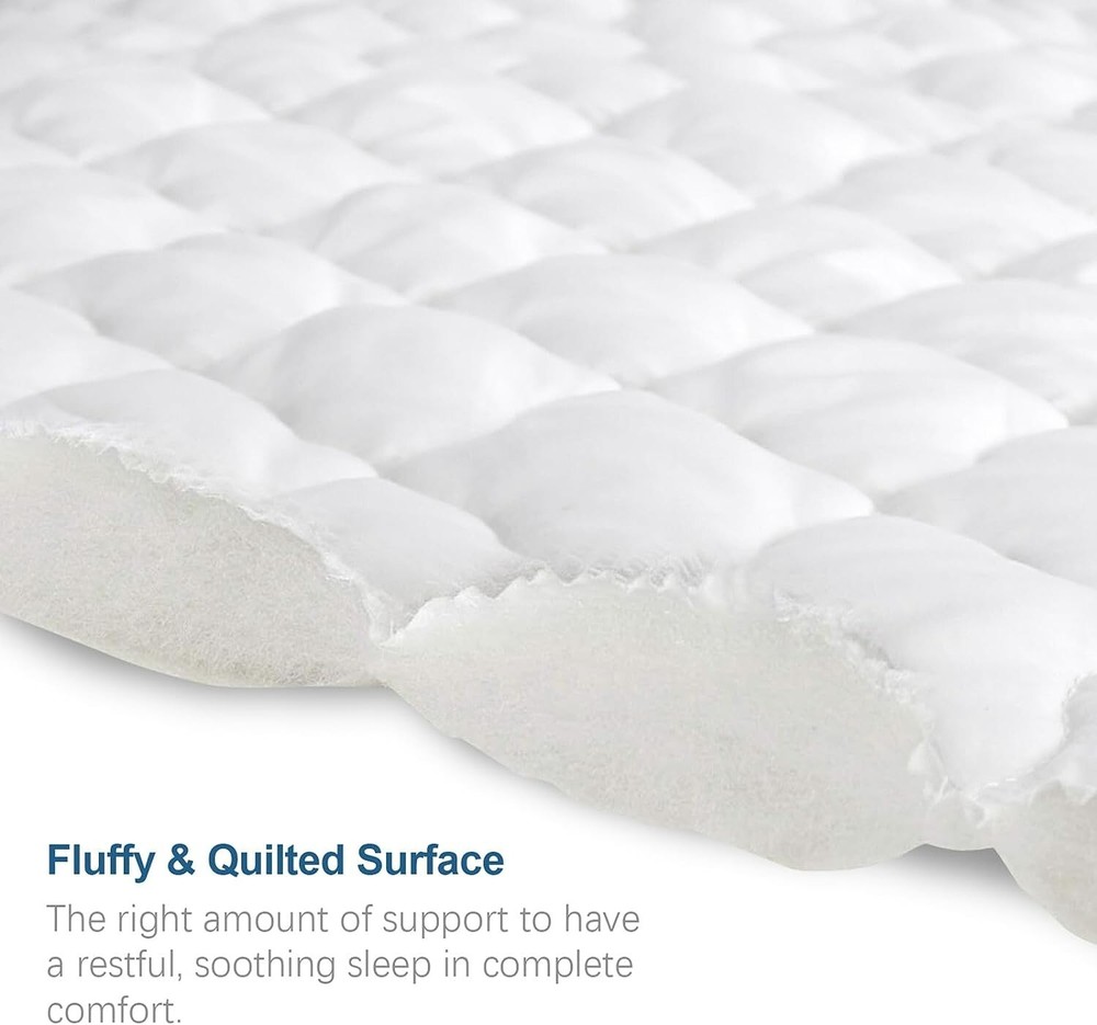 2-Pack Full Mattress Protector Pad Waterproof Mattress Cover Deep Pocket 14"
