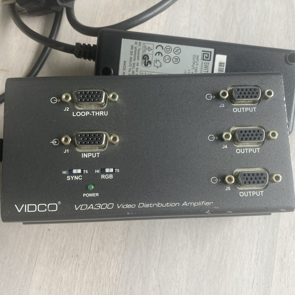 VIDCO Electronics VDA-300 Video Distribution Amplifier