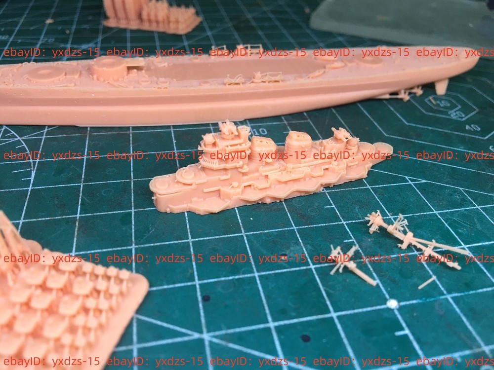 3d Printing 1/2000 Admiral Ushakov Class Battleships(full Hull/waterline)