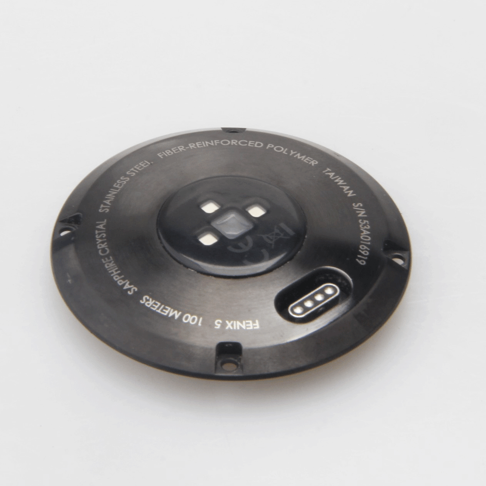 Original For Garmin Fenix 5 Wtach Back Case Back Cover With Battery Replace Part