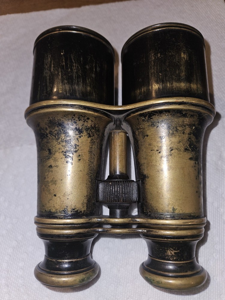 WORLD WAR 2 Binoculars CAVANCE & CO PARIS Vintage WW1 Nice