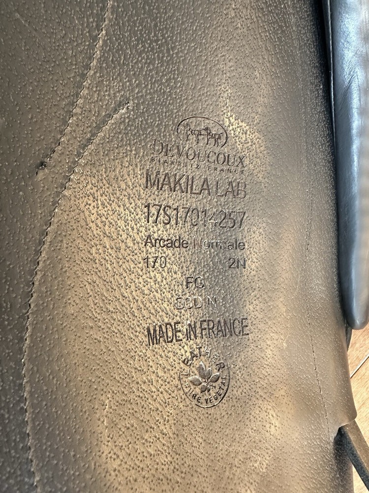 2017 Devoucoux Makila Lab Monoflap Dressage Saddle