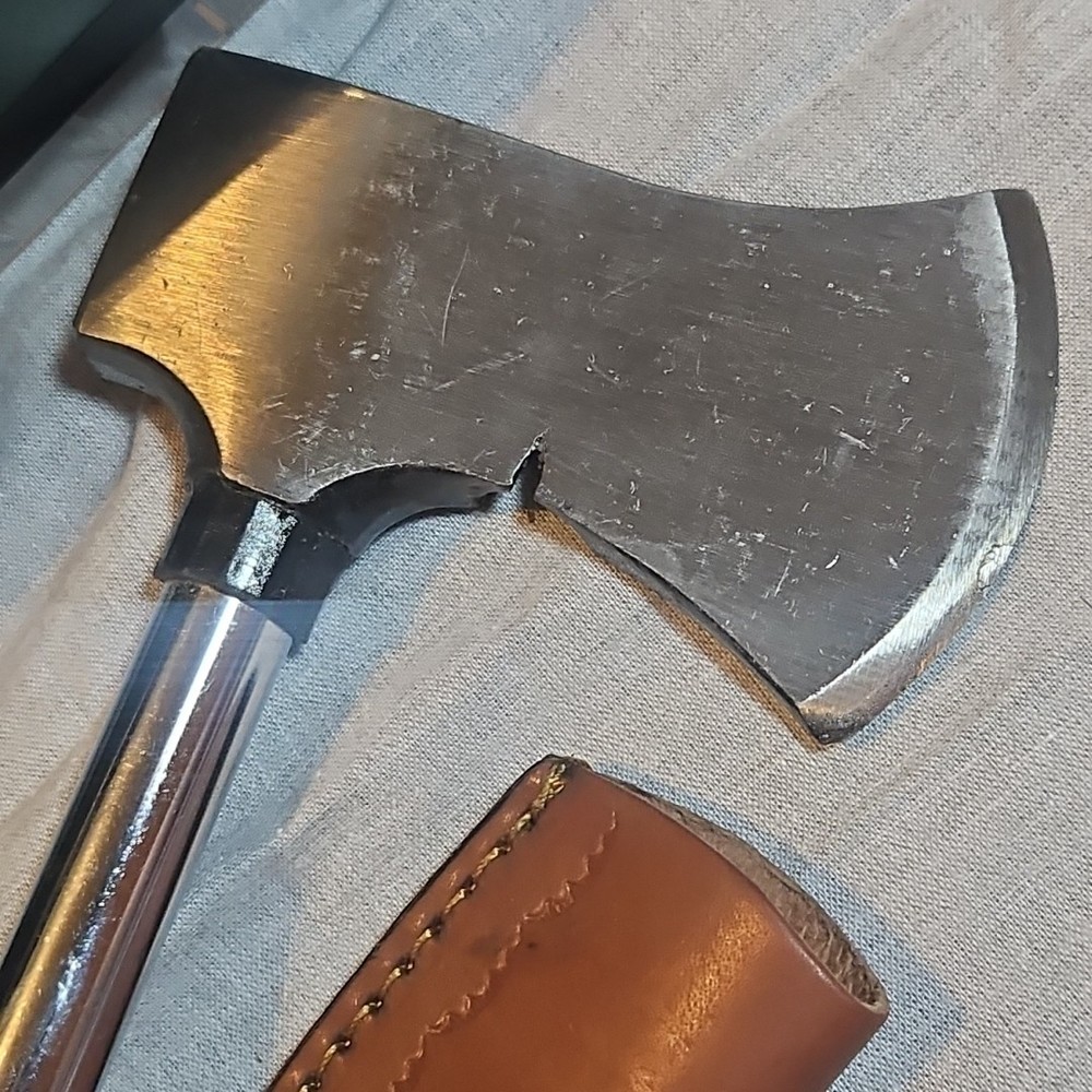 Coleman Camping Bundle Lamp, Knife, Hatchet and Sharpner