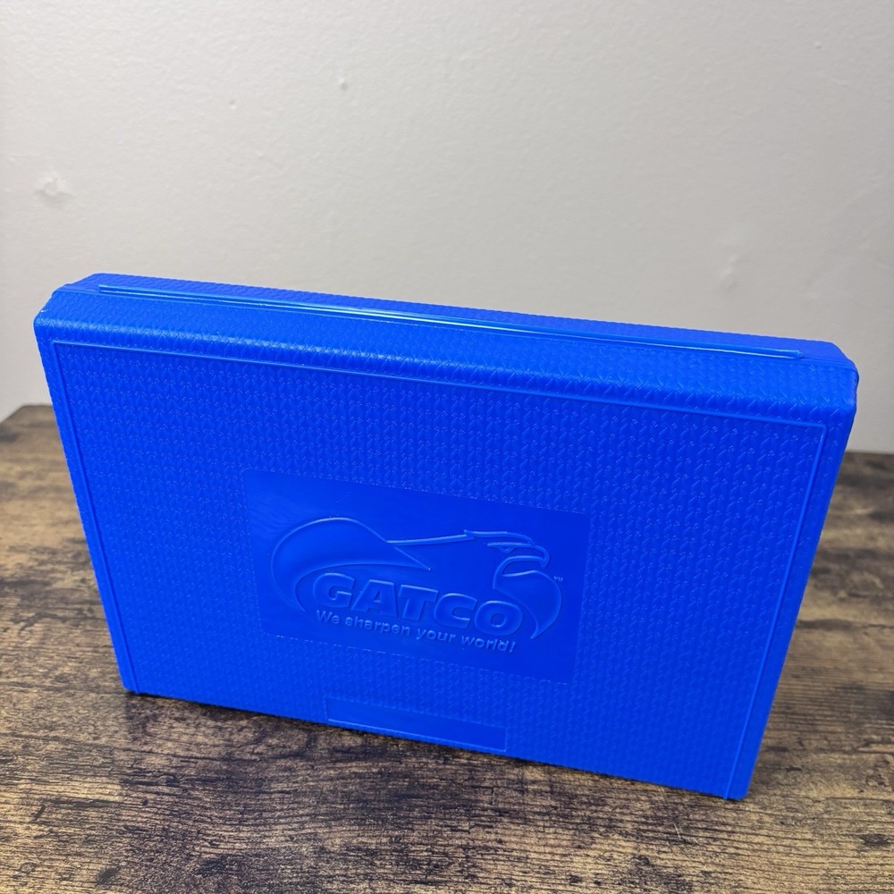 Gatco Edgemate Professional Knife Sharpening System Blue Case