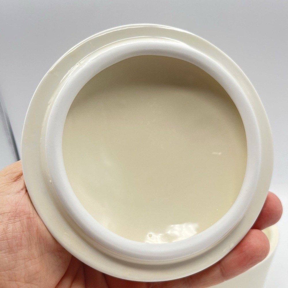 Crate And Barrel B Eigen Sugar Bowl, Cream Colored