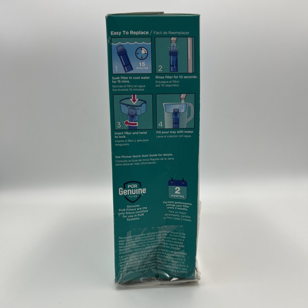 PUR PLUS 3-in-1 Water Pitcher Replacement Filter 3 Pack CRF-950Z