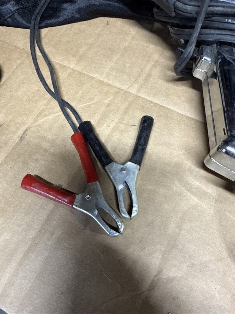 Actron L-204 Vintage Chrome Inductive DC Power Clamp On Timing Light Untested