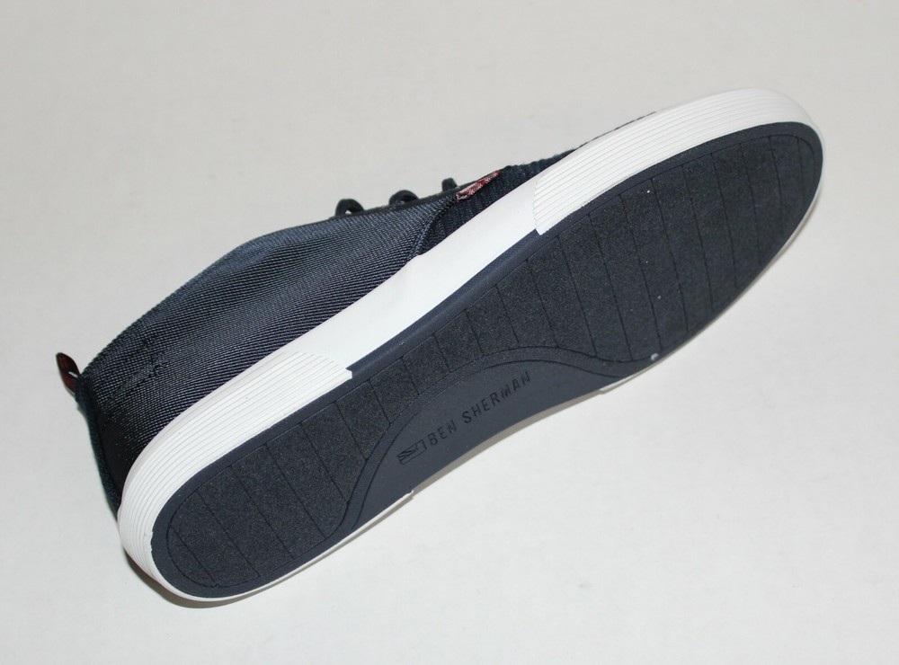 BEN SHERMAN BRISTOL NAVY CHUKKA SNEAKER