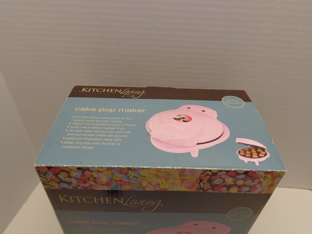 Kitchen Living Cake Pop Maker Pink