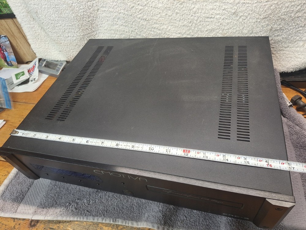 Emotiva ERC-3 Differtial Reference CD Player Gen 2 Digital Analog Untested