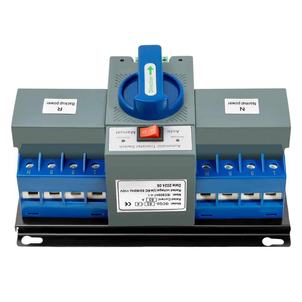 Dual Power Automatic Transfer Switch Generator Changeover Switch CB Level 63A 4P