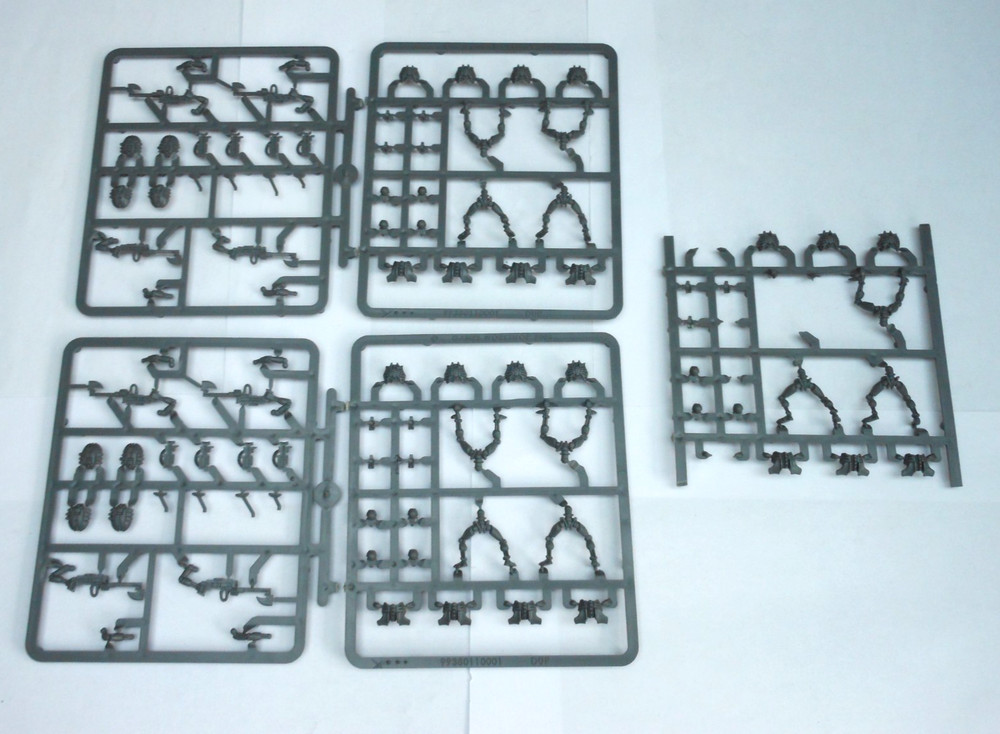 Warhammer necron warriors Bits incomplete sprues