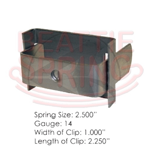 Leaf Spring Clip Strap 2-1/2"