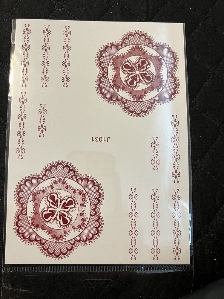 henna stickers