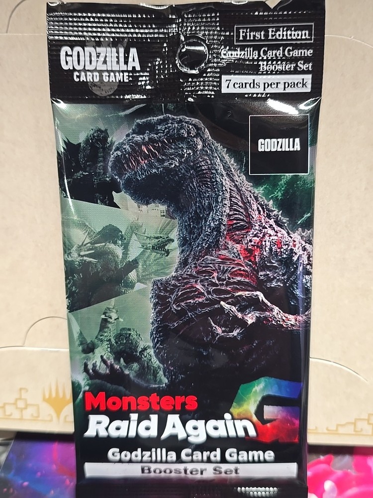 Godzilla TCG G Monsters Raid Again Booster Pack [SET2]