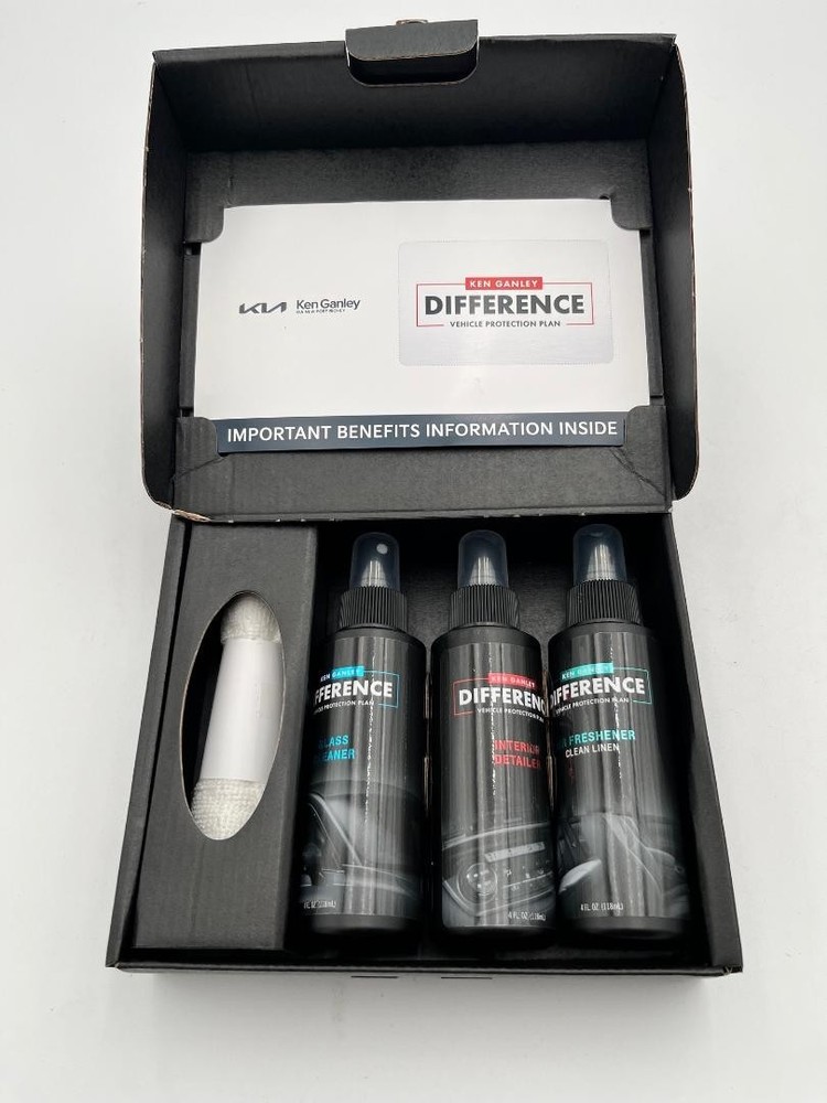 Kia car care welcome kit