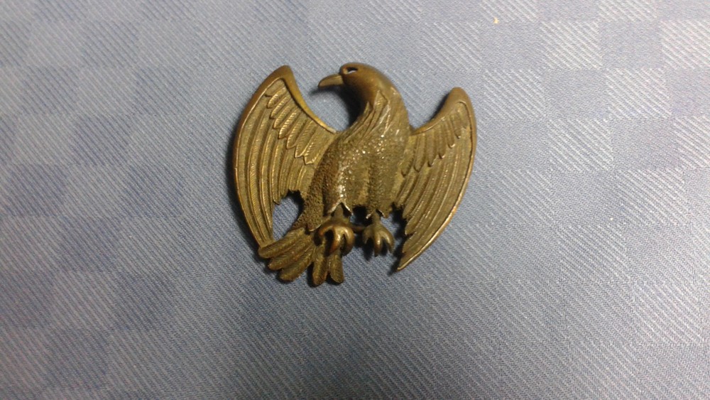 Eagle Brass Belt Buckle