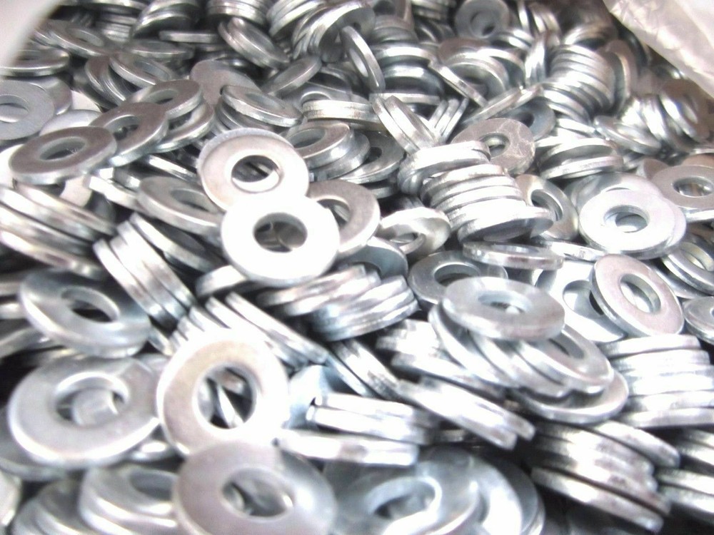 1/2" USS Flat Washers Zinc Plated