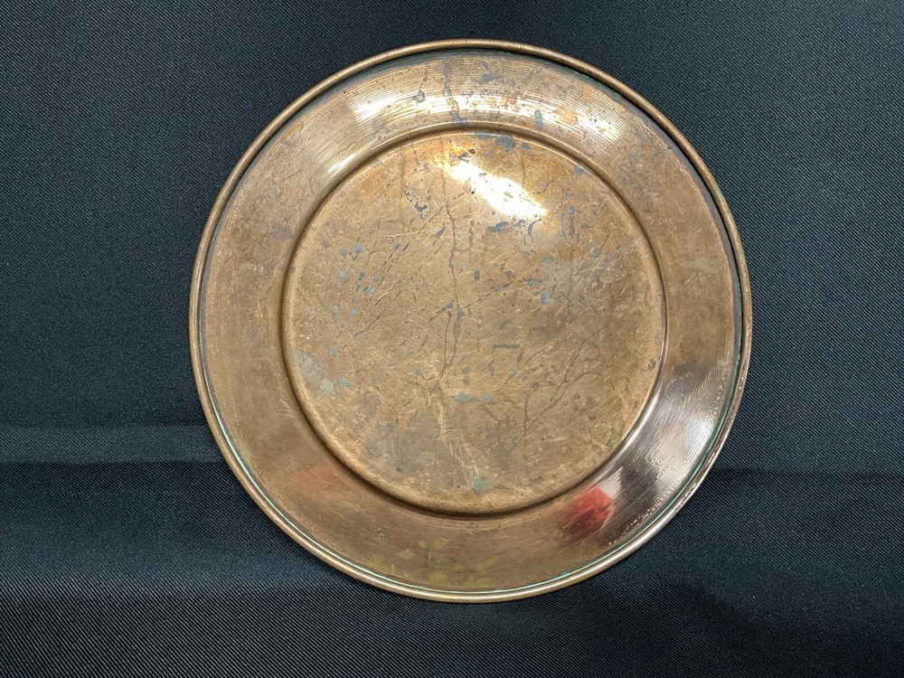 Spring of Switzerland Solid Copper Dinner Plate, 9.5”
