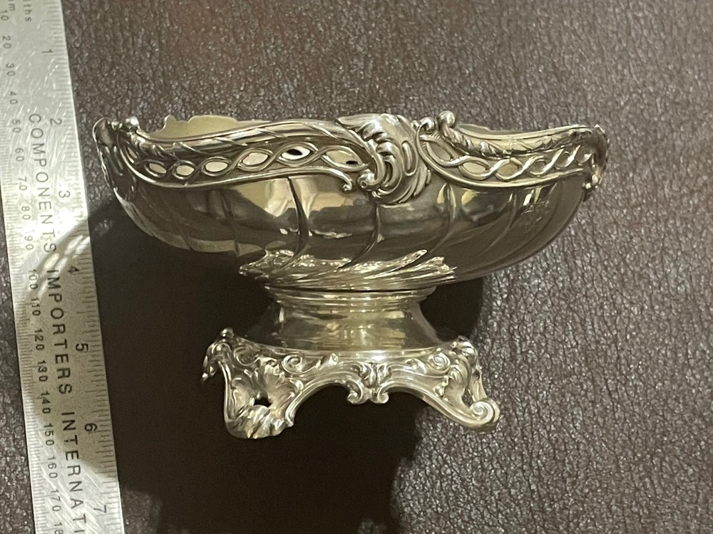 Lovely Footed Vintage Bowl 800 Silver