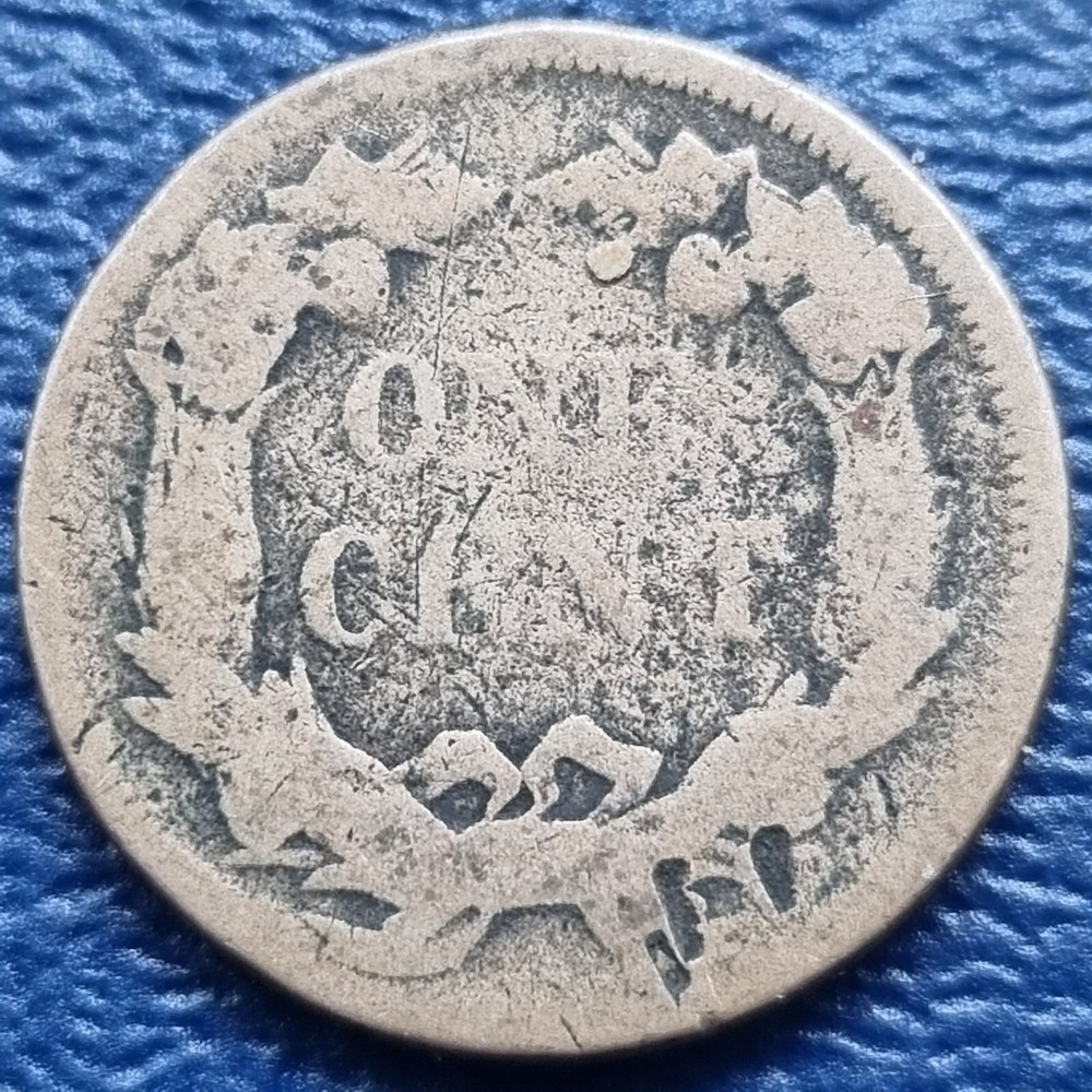 1858 Flying Eagle Cent 1c Circulated #72943