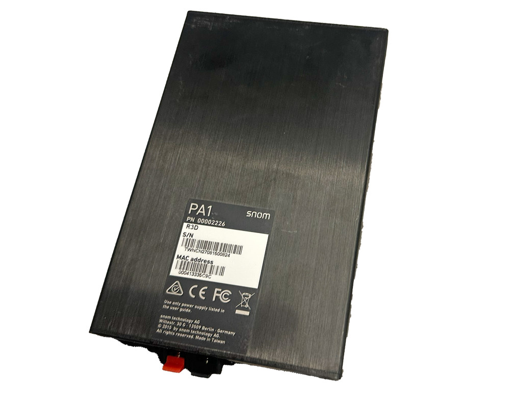 Snom PA1 - VoIP public address system