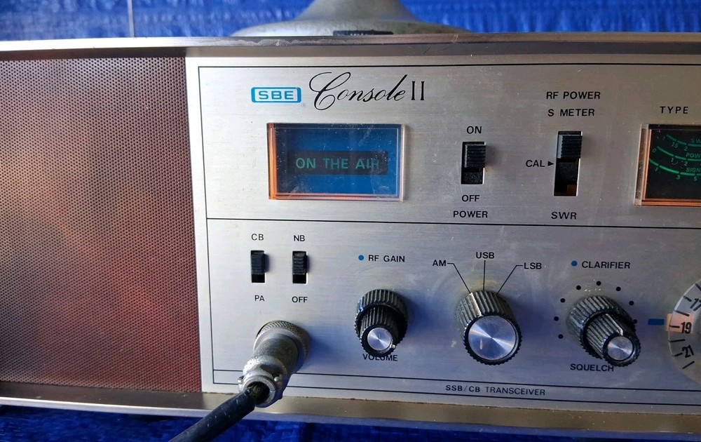 SBE CONSOLE II CB 23-Channel Base Unit AM SSB Transceiver - WORKS - CONSOLE ONLY