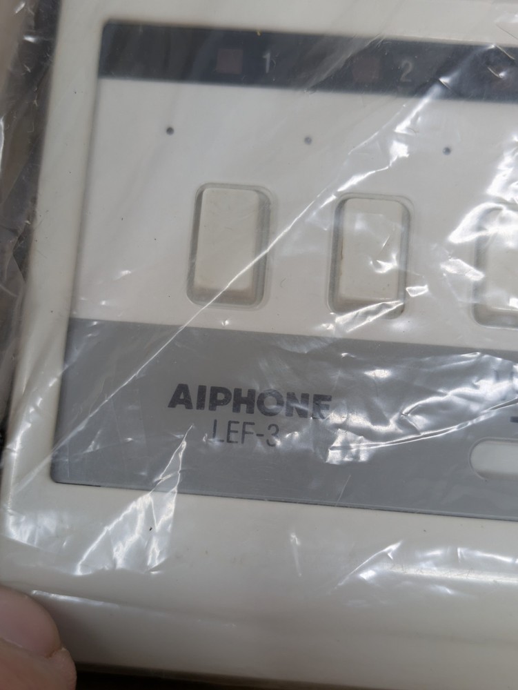 Aiphone Intercom LEF-3 Open Voice Selective 3-Call Master Door Stations NEW