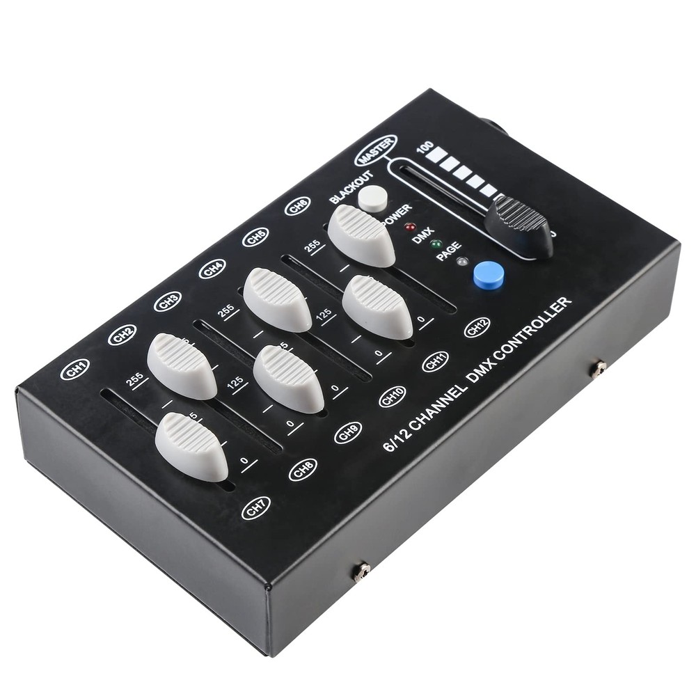 12 Channel DMX dimming Controller, mini dj Lighting Controller,DMX512 Signal ...