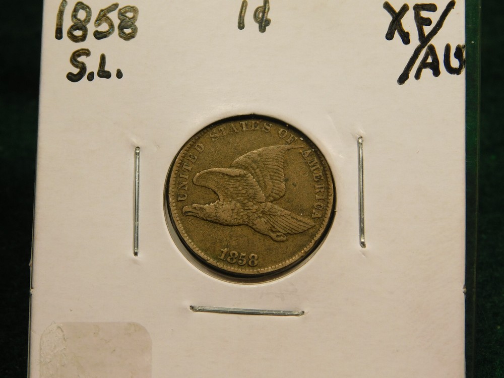 1858 S. L.  Flying Eagle Cent Item # 10527