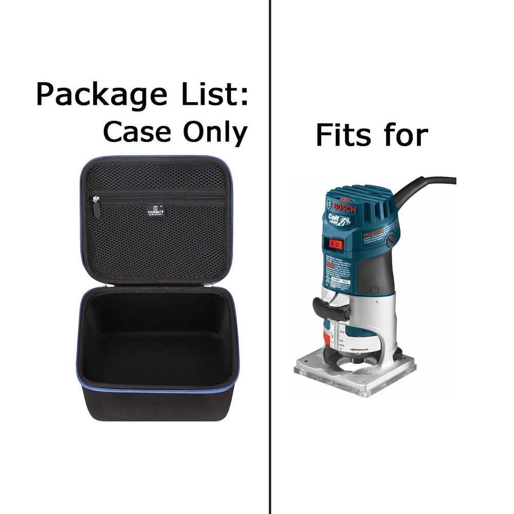 Hard Storage Case for BOSCH PR20EVS Router Tool,Storage Box(Case Only)