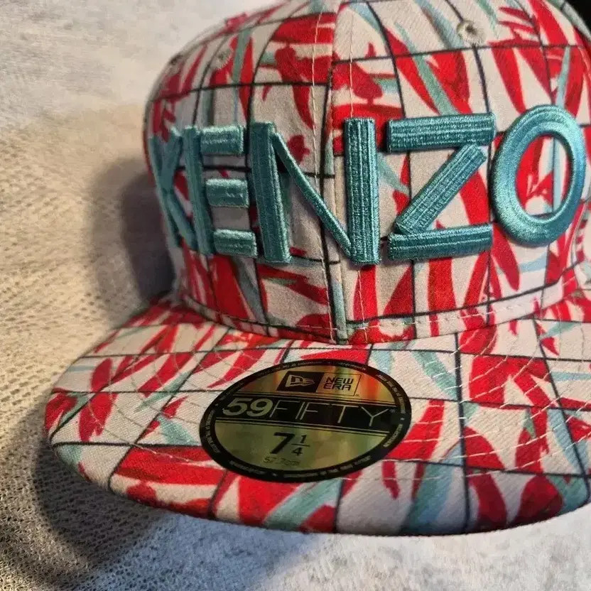 Kenzo x New Era 59FIFTY Cap - 7 1/4, Multicolor Pattern