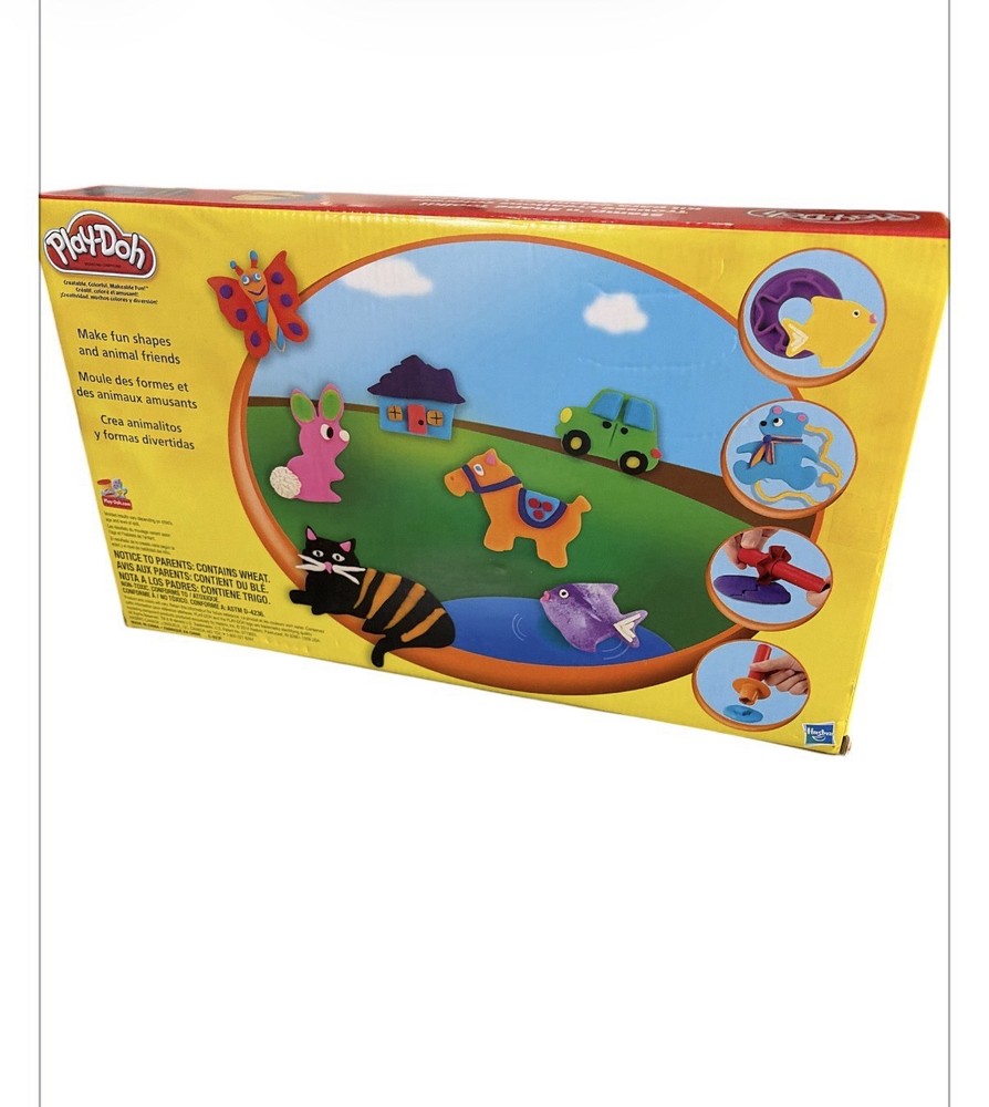 Play-Doh Stamp & Shape Toolkit Set 30+ Tools & Cutters Ages 3+