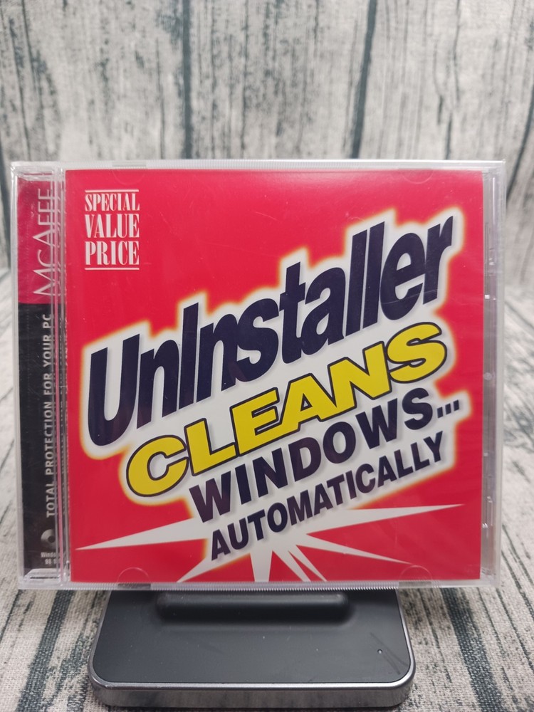 McAfee Home Software Uninstaller Version 6.0 For Windows 95 98 New