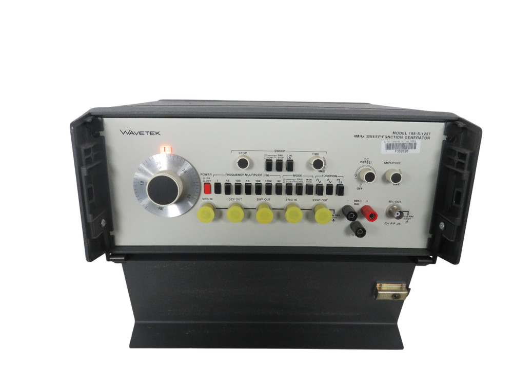 WAVETEK 188-S-1257 Sweep Function Generator - Free Shipping