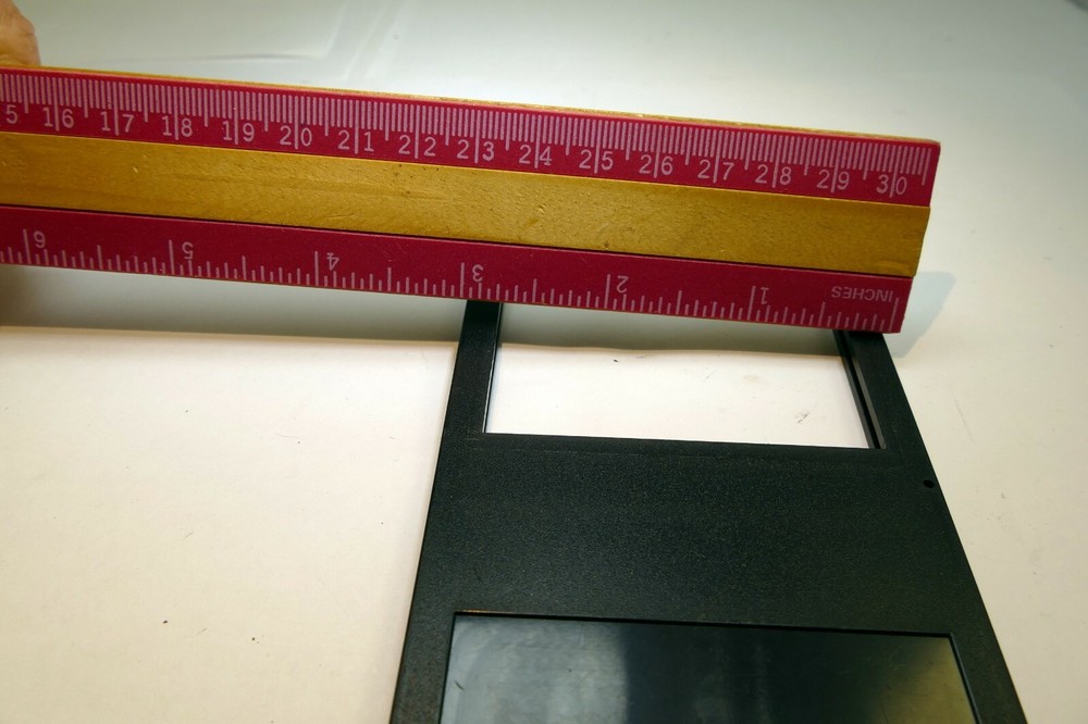 Lindahl Plastic 2 3/4" Filter adapter frame holder 3X5" square 23.1016