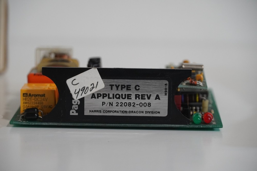 Harris/Dracon Page Pac Plug-in card