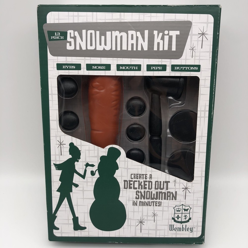 Wembley Snowman Kit 12 pc. Kit Christmas 2015