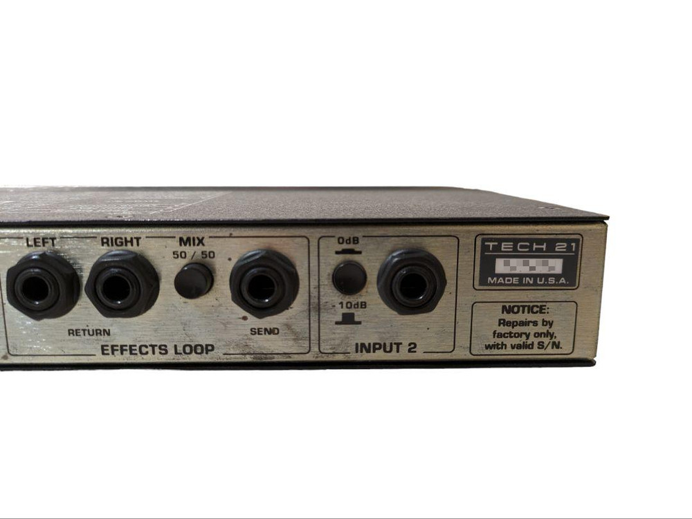 TECH21 SANSAMP PSA-1 Preamp Rackmount Good